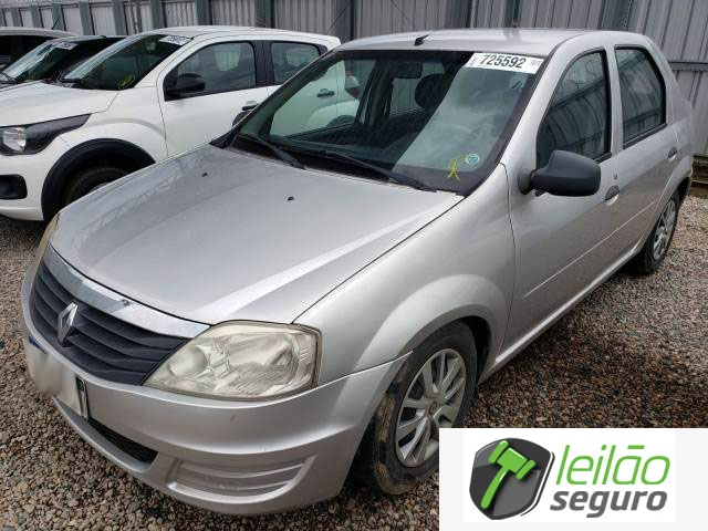 LOTE 001 RENAULT - LOGAN AUTENTIQUE 1.0 16V HI-FLEX 2011