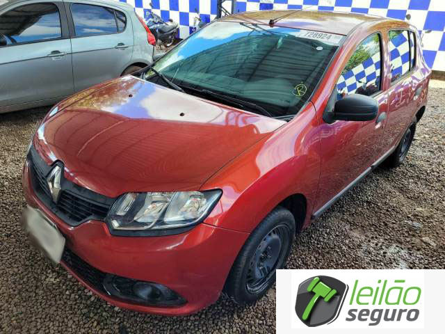 LOTE 022 - RENAULT SANDERO AUTENTIQUE 1.0 16V HI-POWER 2016