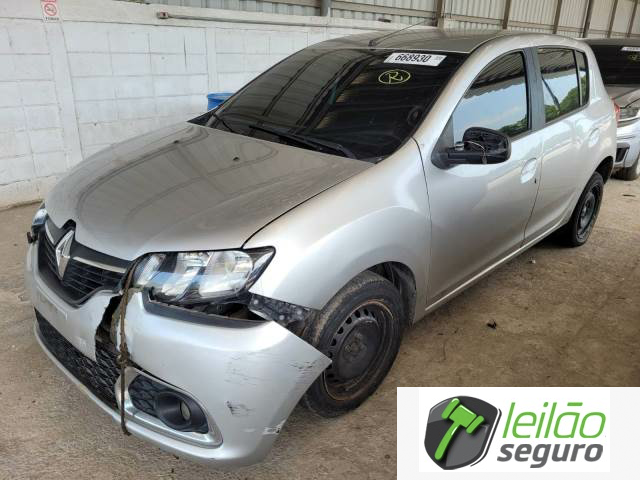 LOTE 029 - RENAULT SANDERO AUTENTIQUE 1.0 12V SCE 2018