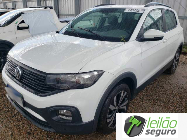 LOTE 032 - VOLKSWAGEN T-CROSS 200 AT 1.0 12V TSI TURBO 2021
