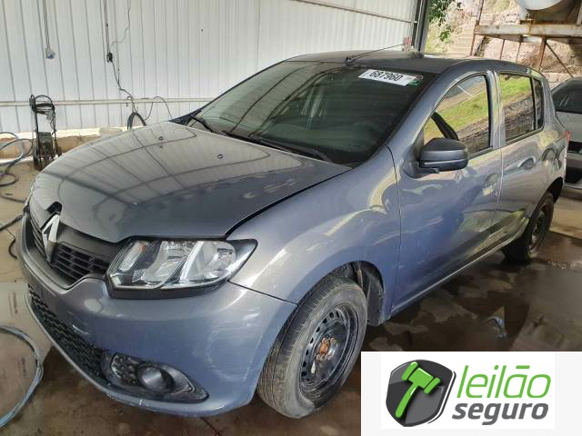 LOTE 038 - RENAULT SANDERO AUTENTIQUE 1.0 12V SCE 2018